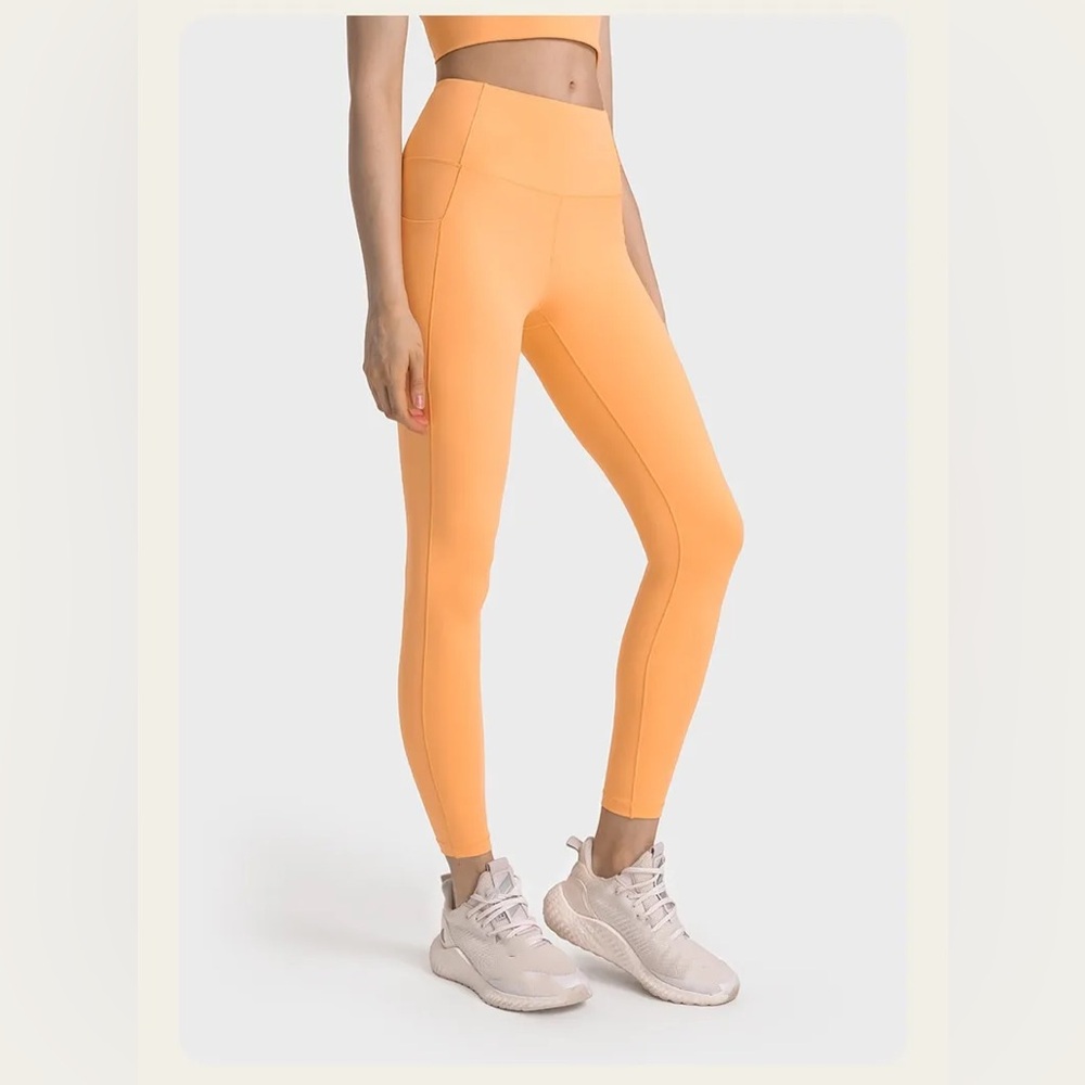 lululemon athletica Orange Leggings - Picture 3 of 5